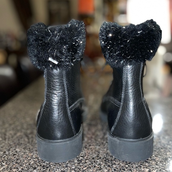 NEW Timberland Vintage Premium Leather Combat Fur Boots Womens Size 9M Unisex - Picture 6 of 9